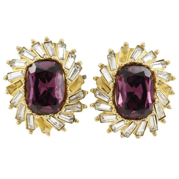 Dior Gold Plated Earrings - Picture 1 of 6